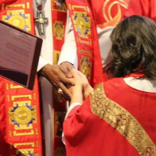ordination - erin bishop hands