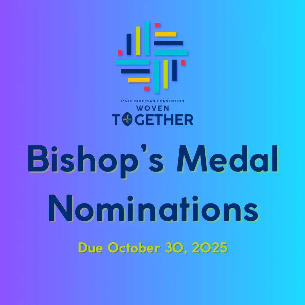 Woven Bishop Medal