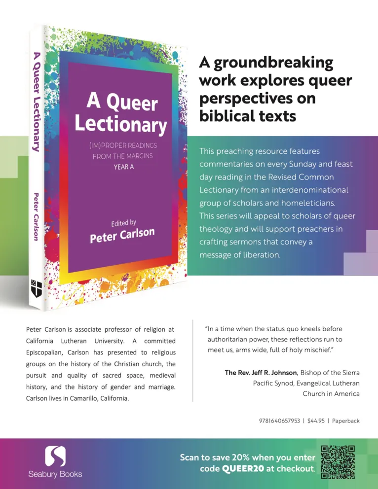 Queer Lectionary Author Flyer