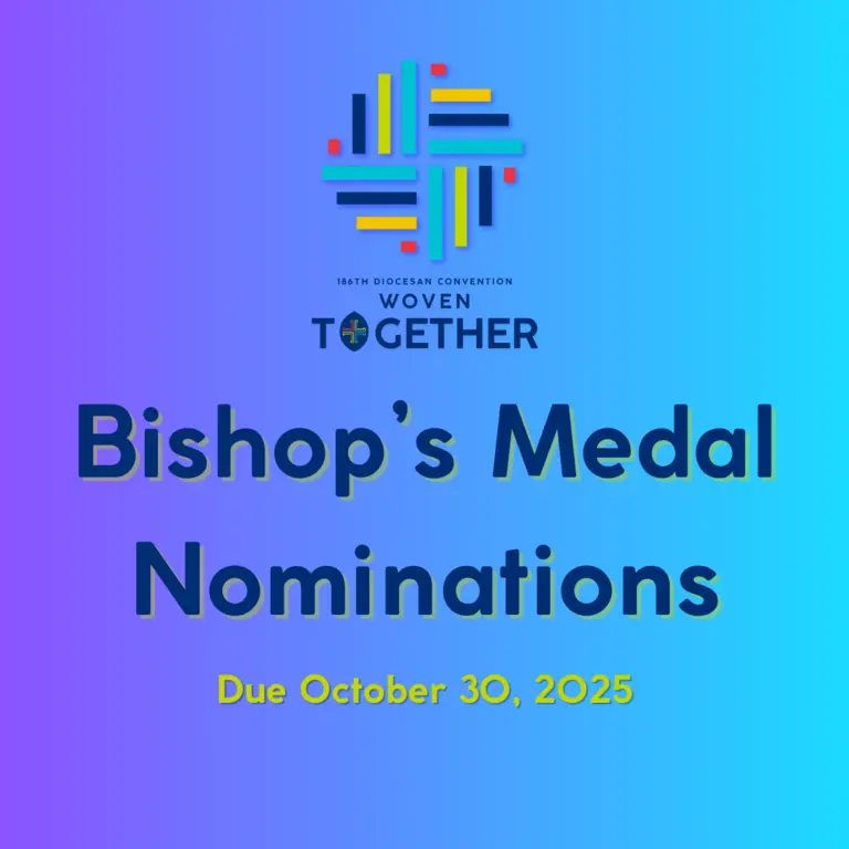 Woven Bishop Medal