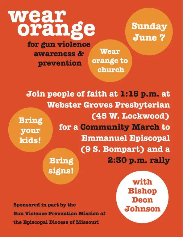 Wear Orange Full Page Flyer