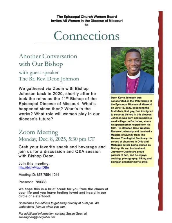 ECW Connections Flyer bishop