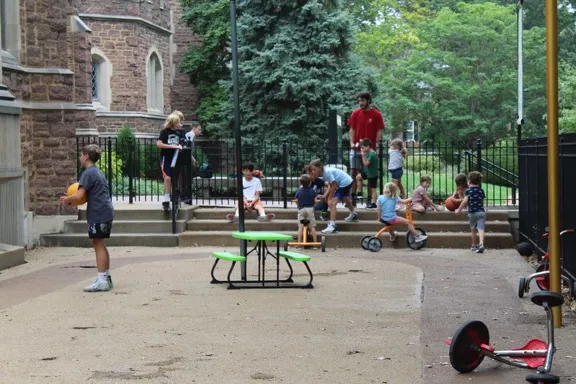 st. michael school - playground